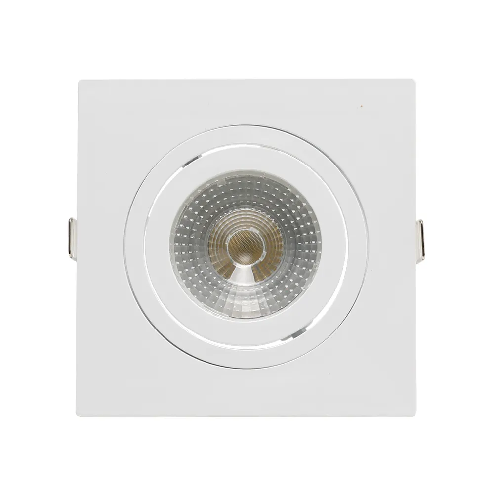 Embutido quadrado PAR20 branco Save Energy